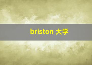 briston 大学